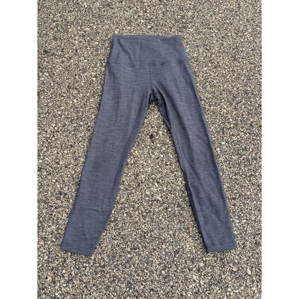 Women's Lululemon Gray Marled Leggings, Size 6